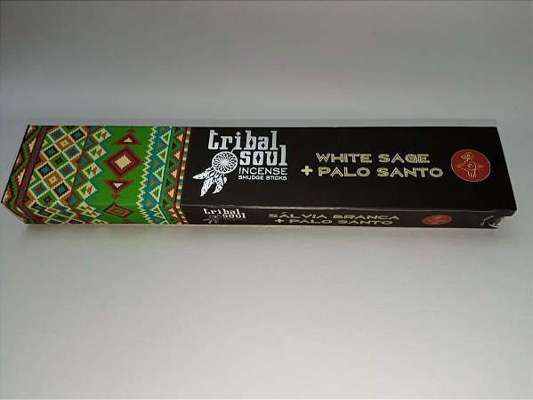 Incenso Premium Tribal Soul - Palo Santo + White Sage