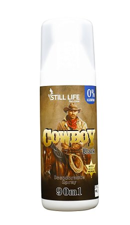 Desodorante Spray  Cowboy Black Sem Alumínio 90 ml