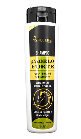 Shampoo Queratina Cabelos Fortes 340ml