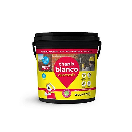 CHAPIX BLANCO 3,6 LITROS QUARTZOLIT
