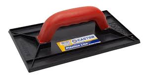 DESEMPENADEIRA PLÁSTICA PRETA LISA 15X26CM CASTOR 028