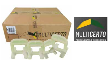 NIVELADOR TOP INCOLOR 1,5MM 500 PCS 2060 MULTICERTO