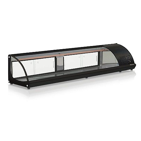 Vitrine para Sushi de Bancada - Comida Japonesa - Gelopar - GVRB-210-PR