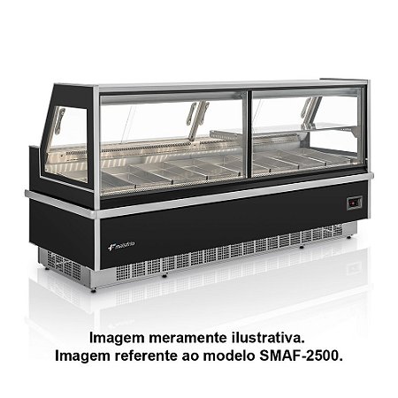 Mais Frio - Balcão para Açougue - Refrigeração Ar Forçado - 1.87 metros - SMAF-1870