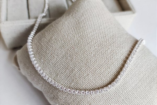 Colar / Choker Riviera Cristal