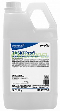 Limpeza Geral Taski Profi Detergente Amoniacado p/ pisos 5L