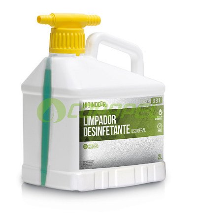 Limpeza Geral Higindoor 331 Lavanda Detergente Desinfetante p/ pisos e superfícies 2L SAD 1D