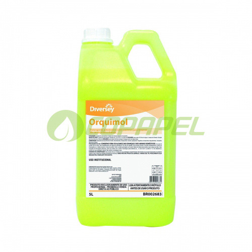 Industrial Orquimol Detergente Semi Pastoso p/ pisos e automóveis 5L