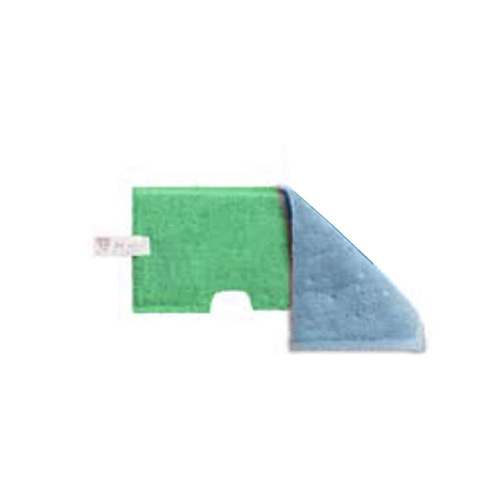 Refil Trilogy WET-WET microfibra Azul e Verde p/ limpeza úmida e seca 46cm TTS ref. 00GG9000BV