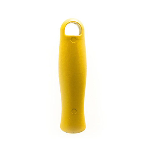 Manopla de plástico Amarela p/ cabo Copapel 12x2,4x2,4cm