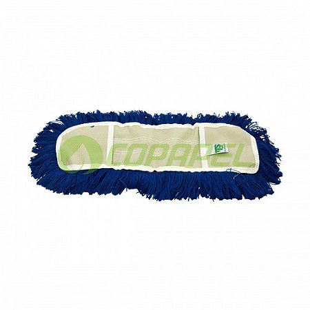 Refil mop pó acrílico azul 61cm x 14cm TTS ref. 00000241