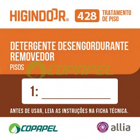 Adesivo Higindoor 428 p/ diluidor 04cm x 04cm