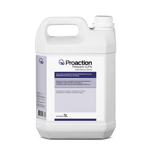 Hospitalar Proaction Peracetic 0,2% Desinfetante p/ uso geral 5L