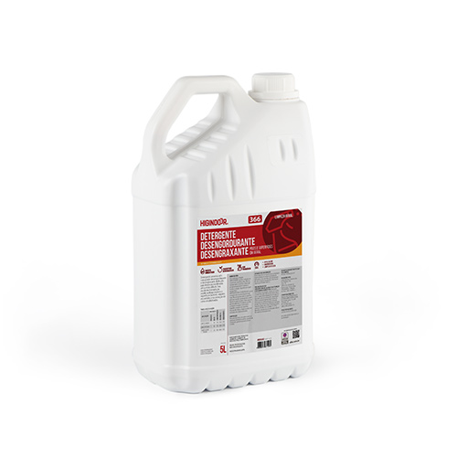 Limpeza Geral Higindoor 366 Detergente Desengord. Desengraxante c/ Amoníaco p/ pisos 5L