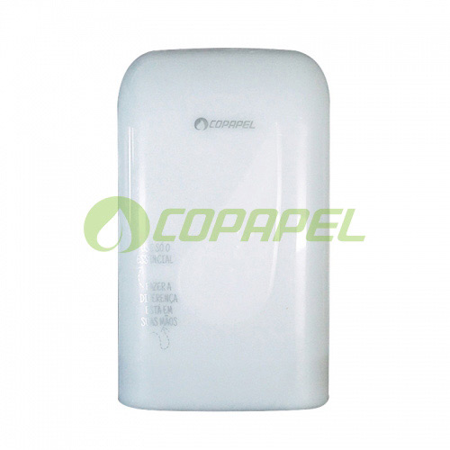 Dispenser Plástico Branco p/ Papel Higiênico Interfolhas Black Cloud LMPHI232