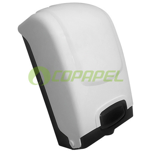 Dispenser Plástico Branco p/ Sabonete Líquido p/ Refil 800ml Válvula Universal