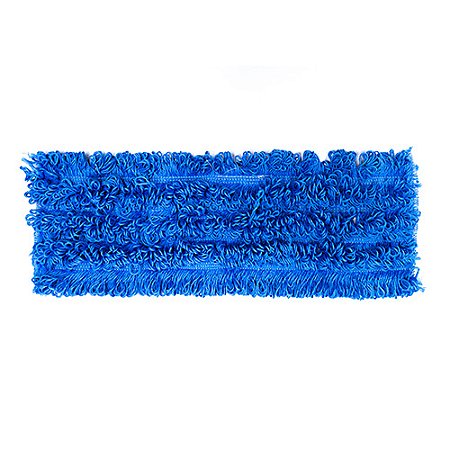 Refil Velcro microfibra Azul p/ limpeza úmida 60cm TTS ref. 746MB