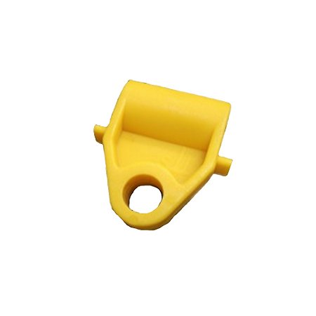 Terminal plástico amarelo p/ aplicador bio 02cm x 04cm x 4,5cm TTS ref. S030122AM