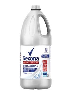 Sabonete Líquido Sem Fragrância p/ mãos Antibacterial 2L Rexona Ref.68497877