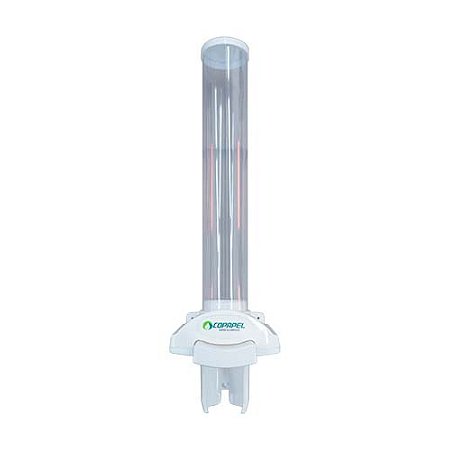 Dispenser Poupa Copo Branco Plástico p/ Copo 50ml Copapel