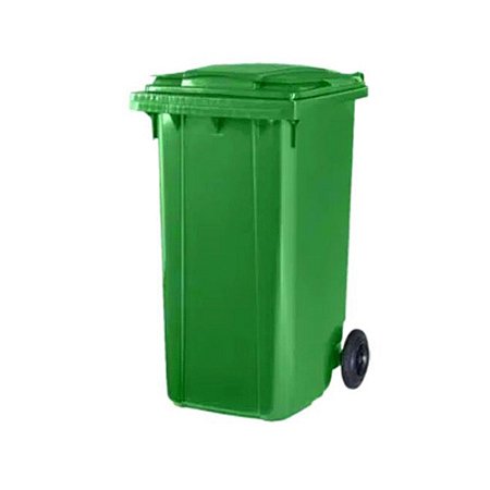 Contentor 360L Verde c/ rodas modelo europeu 110cm x 59cm x 88cm Power Bear
