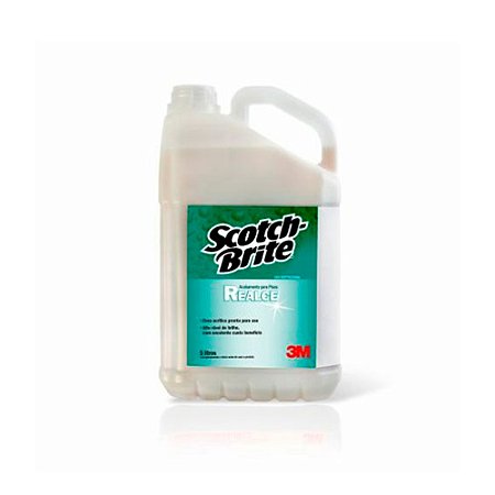 Tratamento de Piso 3M Acabamento Realce Scotch-Brite p/ Limpeza Profissional 5L ref. H0002193730