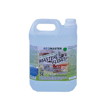 Limpeza Geral Ecomaster Float Flotador p/ Limpeza e Conservação de Máquinas e Instrumentos Médicos e Odontológicos 5L