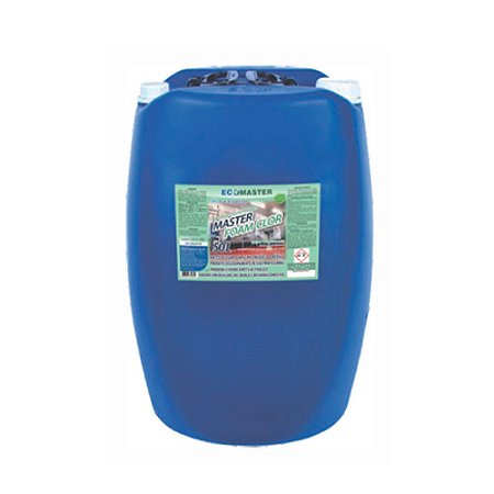 Alimentos e Bebidas Ecomaster Foam Clor Detergente Desengordurante p/ oxidação da Sujidade Protéica 50L