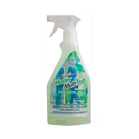 Hospitalar Ecomaster Multi Job Desinfetante Nível Intermediário p/ Artigos Inaloterapia e Assistência Respiratória 500ML