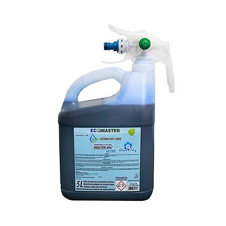 Limpeza Geral E2D Bac Ultra Blue Sky Desinfetante p/ Desinfecção, Limpeza e Odorização de Superfícies Laváveis 5L