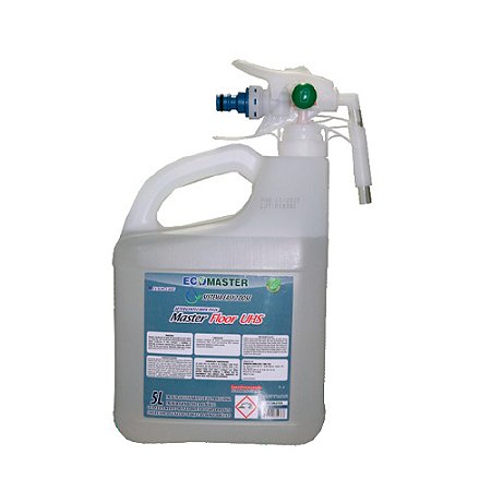 Tratamento de Pisos E2D Floor UHS Detergente Amoniacado p/Limpeza Diária de Pisos Tratados c/Acabamento UHS 5L