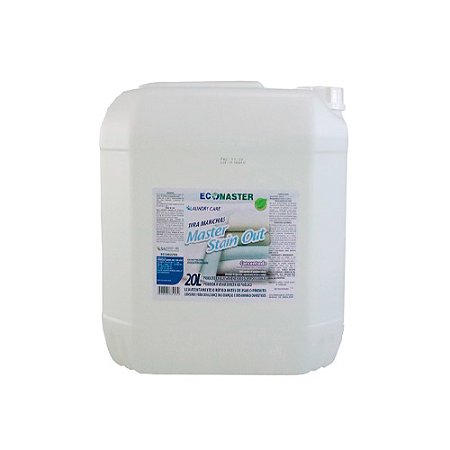 Lavanderia Ecomaster Stain Out Neutralizante p/ remoção de Resíduos de Protetores ou Bloqueadores Solares 20L