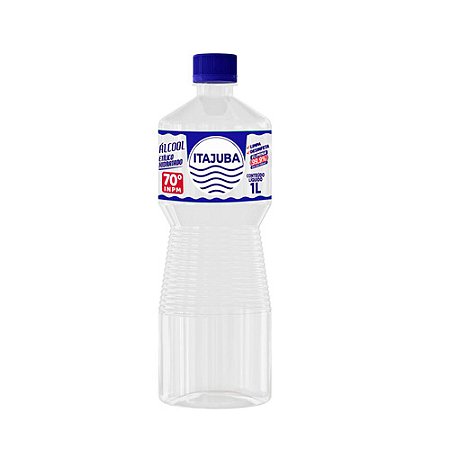 Limpeza Geral Itajuba 70° INPM Álcool Líquido p/ superfícies 1L