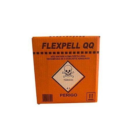 Coletor 3L de papelão p/ resíduos quimioterapicos QQ Flexpell ref. 09916