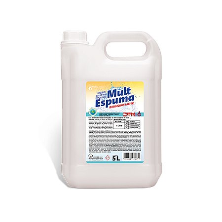 Detergente Desengordurante Mult Espuma Multquimica 5L