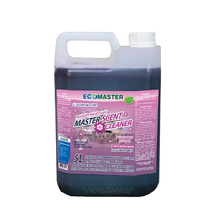 Limpeza Geral Ecomaster Scent Cleaner Limpador Perfumado Concentrado p/ Limpeza Geral 5L