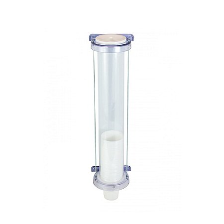 Dispenser p/ Copo de Água 180/200ml em Acrílico 47cm x 13cm x 11,6cm JSN ref.A2