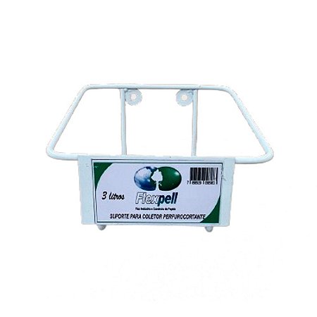 Suporte 3L para Coletor Perfurocortantes - Flexpell - ref. 486