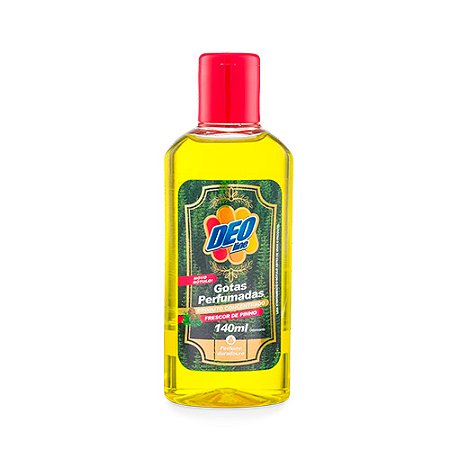 Odorização D'Line Gotas Perfumadas Odorizador Concentrado p/ uso geraL Frescor Pinho 140ml
