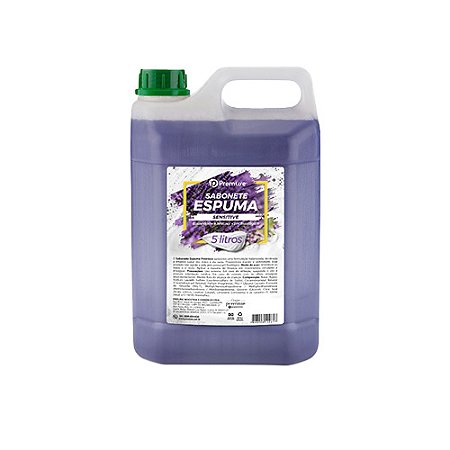 Sabonete Espuma p/ mãos e rosto Sensitive 5L Premisse