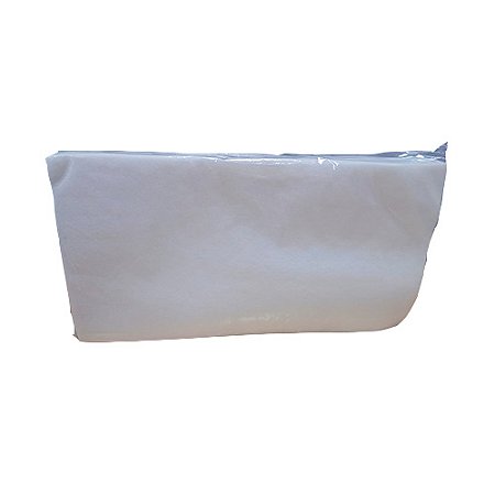 Pano Não tecido branco Fibermop 50g/m² 22cm x 42cm pacote c/ 100 un Ref. 148446