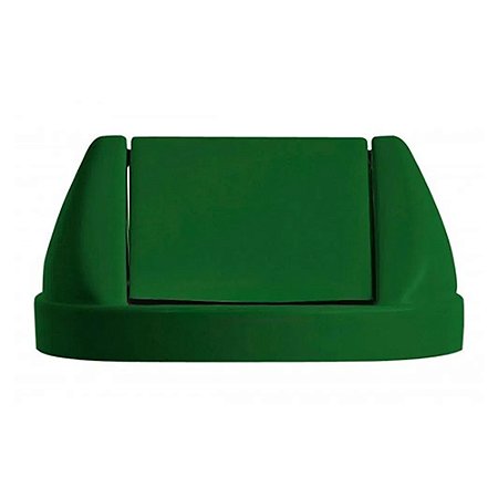Tampa Basculante Plástico Verde 24cm Bralimpia ref. TB24VD