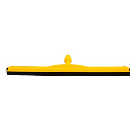 Rodo Dry Plástico c/Rosca  s/Cabo c/Borracha Dupla 45cm Amarelo Copapel Ref. 2412