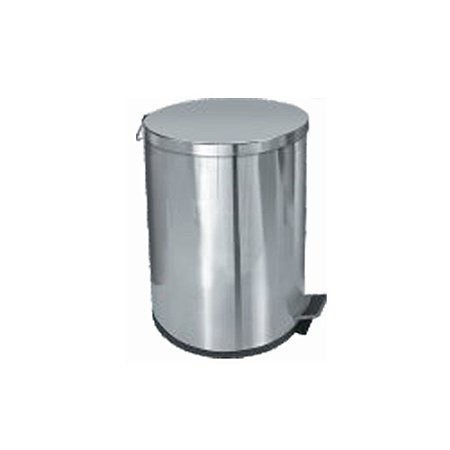 Lixeira 50L em Aço Inox c/ Pedal 61cm x 40cm x 47 cm JSN ref. PI50