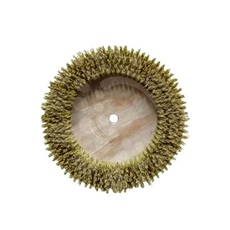 Escova c/ base de madeira e cerdas de nylon p/ piso c/ flange 270mm Certec