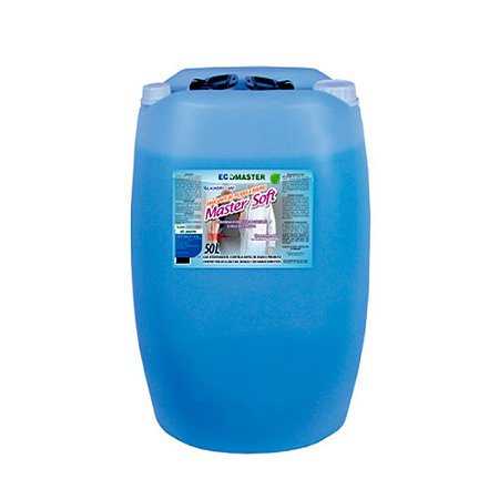 Lavanderia Ecomaster Soft Amaciante p/ Diversos Tecidos e Mantém o Perfume Por Mais Tempo 50L