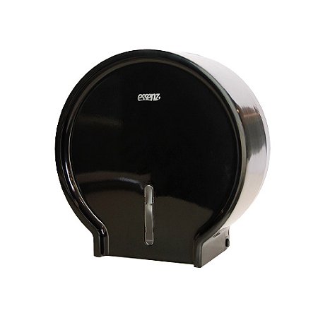 Dispenser Plástico Preto p/ Papel Higiênico Rolo 500M Lunes Design LDPHR248