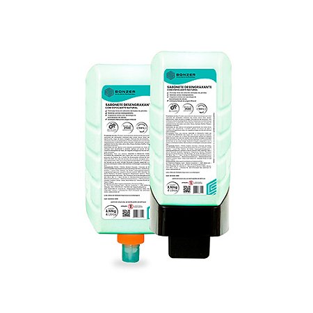 Refil Sabonete Desengraxante Natural p/ mãos Bladder 4L Bonzer