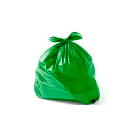 Saco p/ lixo 300L Verde Super Reforçado Almofada Fundo Sanfonado 50pçs 115x125cm Versatta
