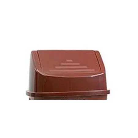 Tampa 50L Marrom basculante 77,5cm x 41cm x 32,5cm Plasvale ref.757TT
